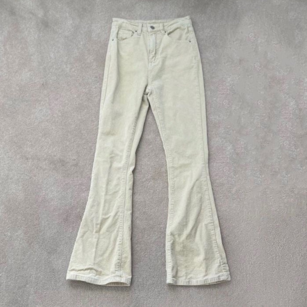 Flare Leg Corduroy Pants - Picture 2 of 3
